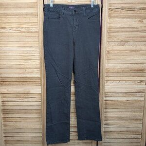 NYDJ BLACK Straight-Leg Pants/Jeans Size 10